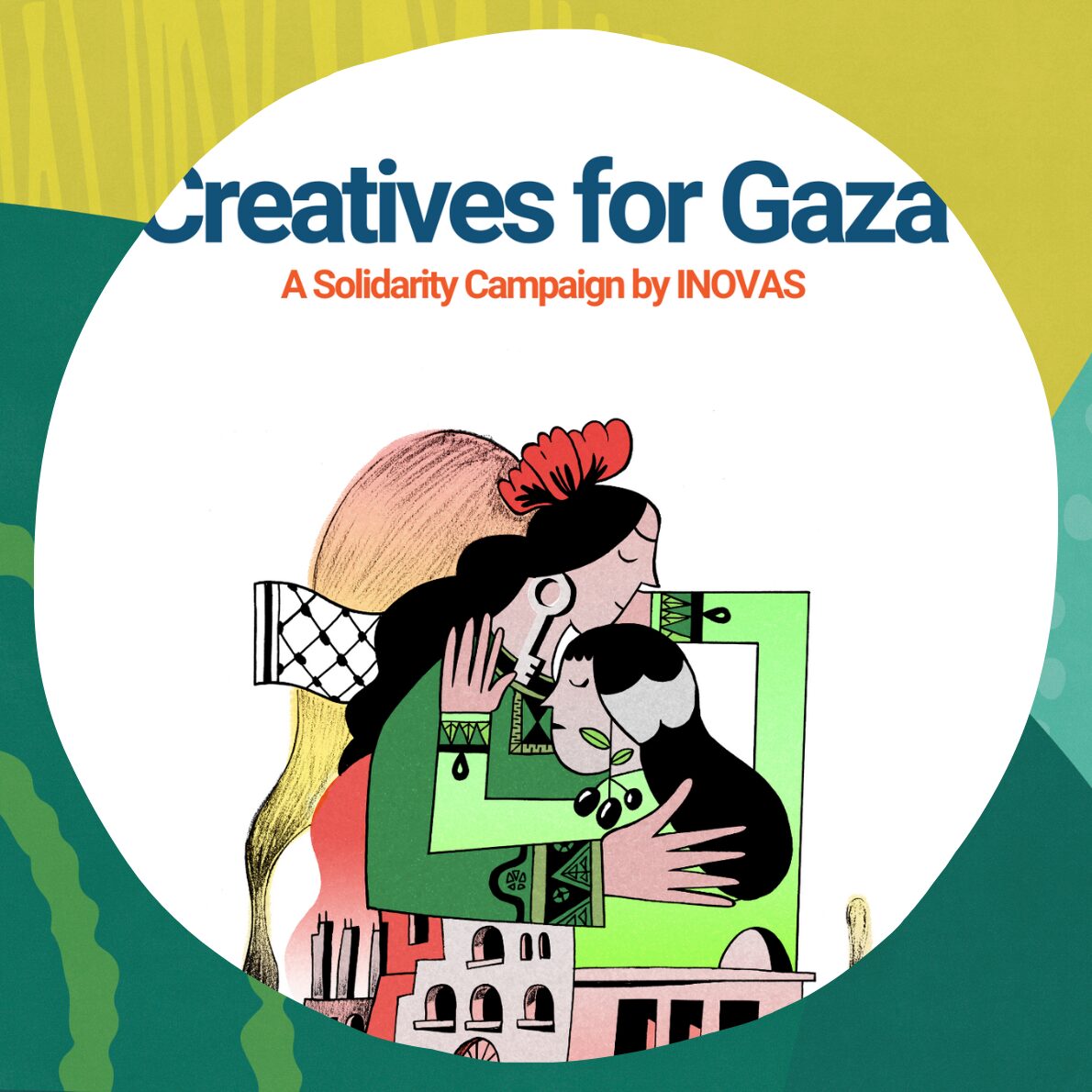 Gaza Unique Writing Creatives for Gaza: A Solidarity Campaign by INOVAS